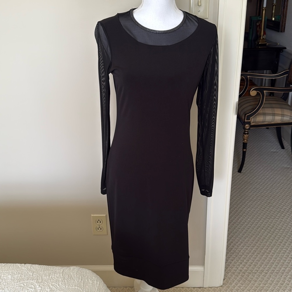 Anatomie Black Jersey Dress